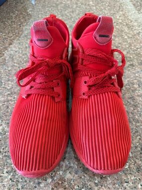Zara Red Knit Sock Sneakers Men’s EU 42